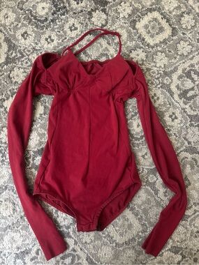Girls Dance and Sway Long Sleeve leotard